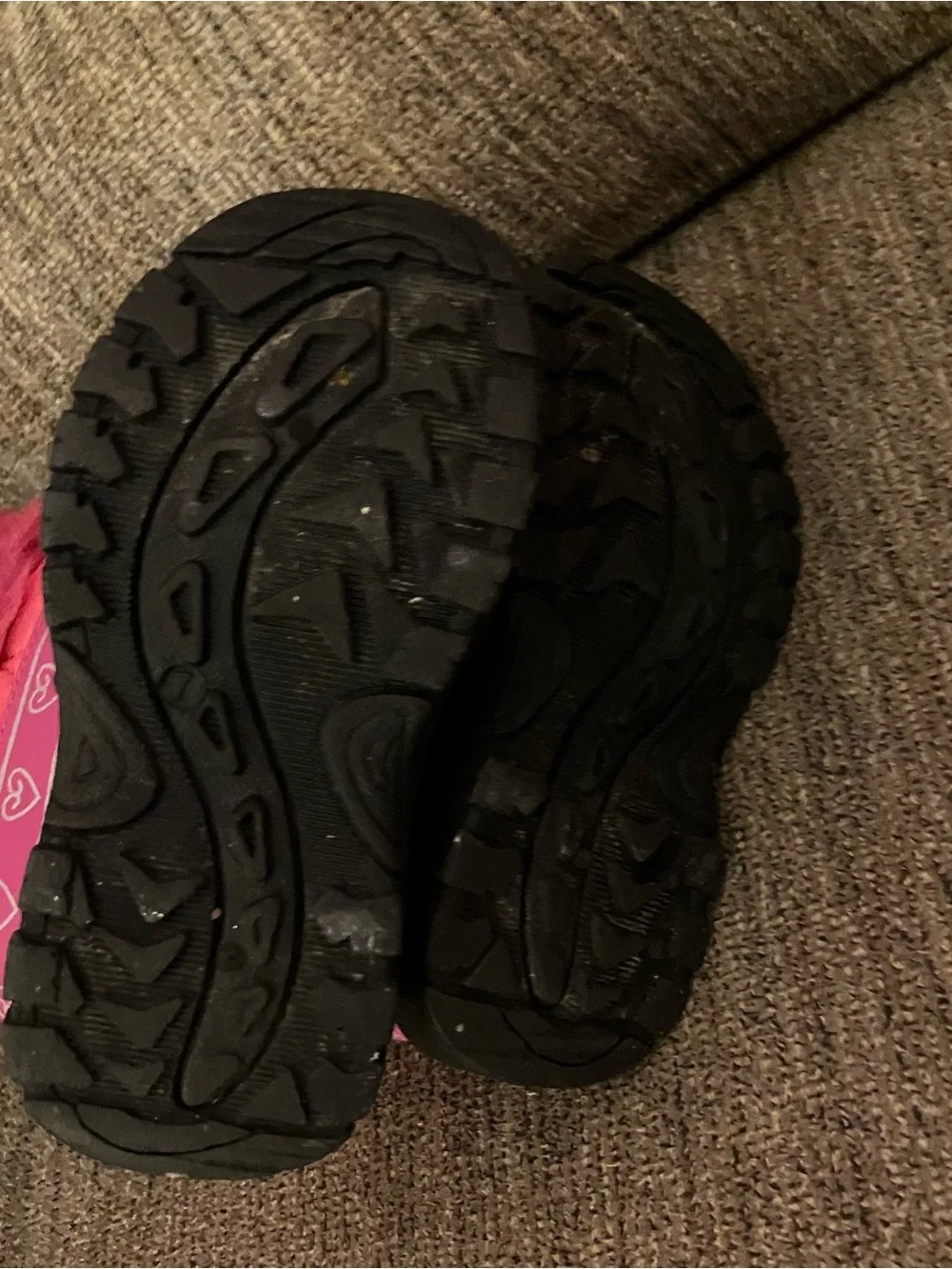 Rugged Bear Girls Hot Pink Snow Boots Size 7